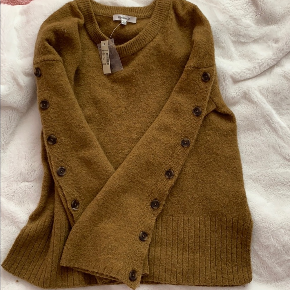 Madewell Button sleeve pullover - Picture 3 of 3